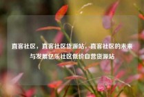 直客社区，直客社区货源站，直客社区的未来与发展亿乐社区低价自营货源站